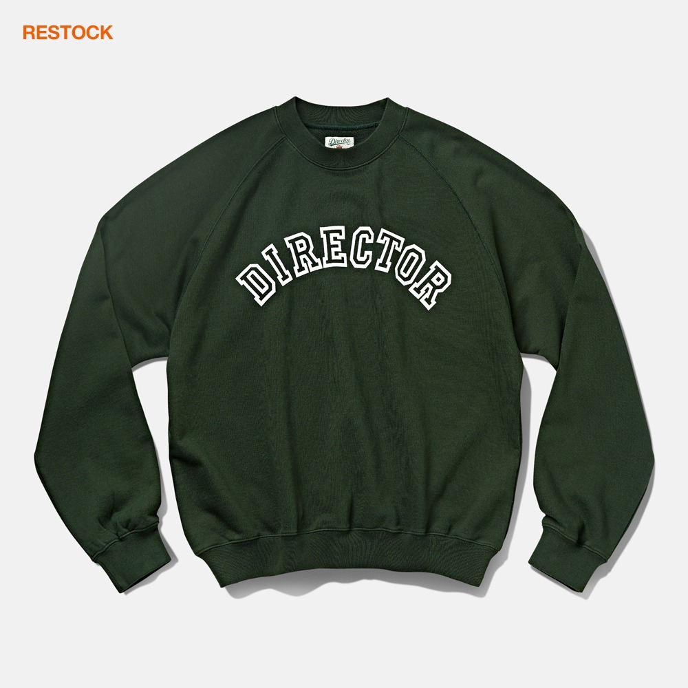 DTR1952 DTRO+AFST Director Sweat Shirts Forest Green