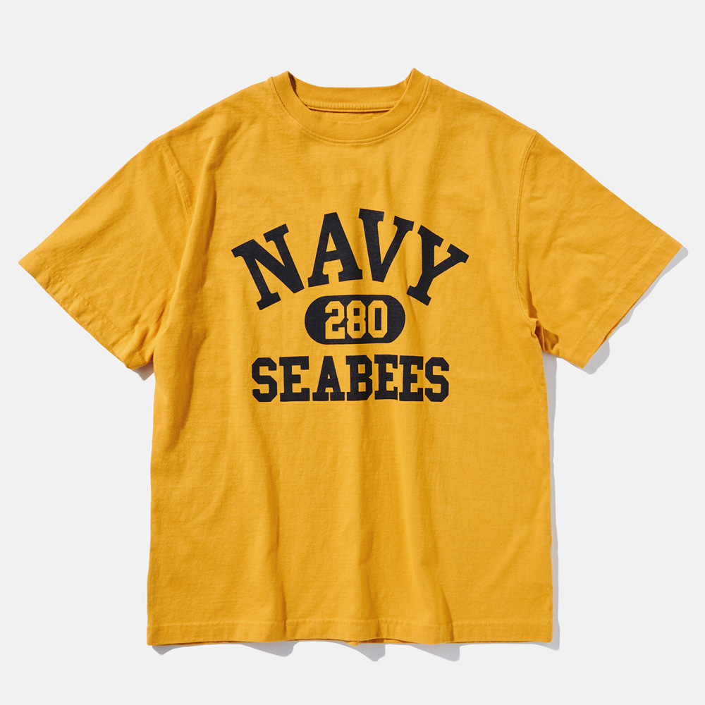 DTR1930 Seabees S/S TEE Yellow