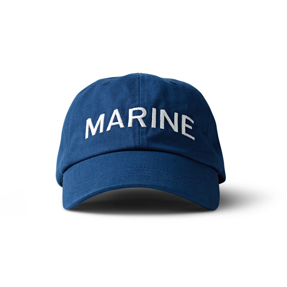 DTR1966 Marine Cap Vintage Blue F