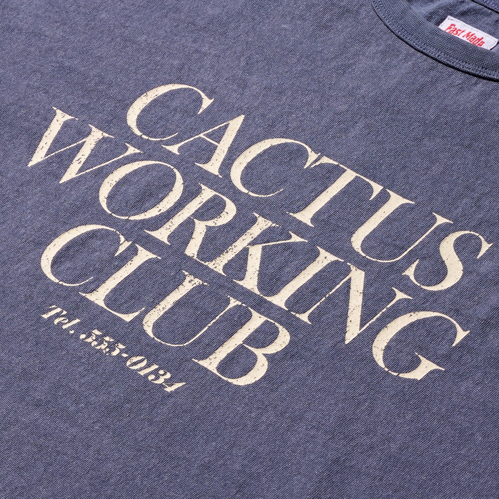 CWC Pigment Dyed S/S Tee Midnight Blue