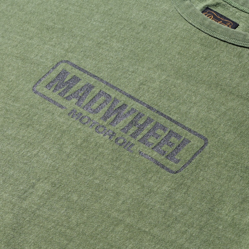 Madwheel MO Pigment Dyed S/S Tee Sea Green